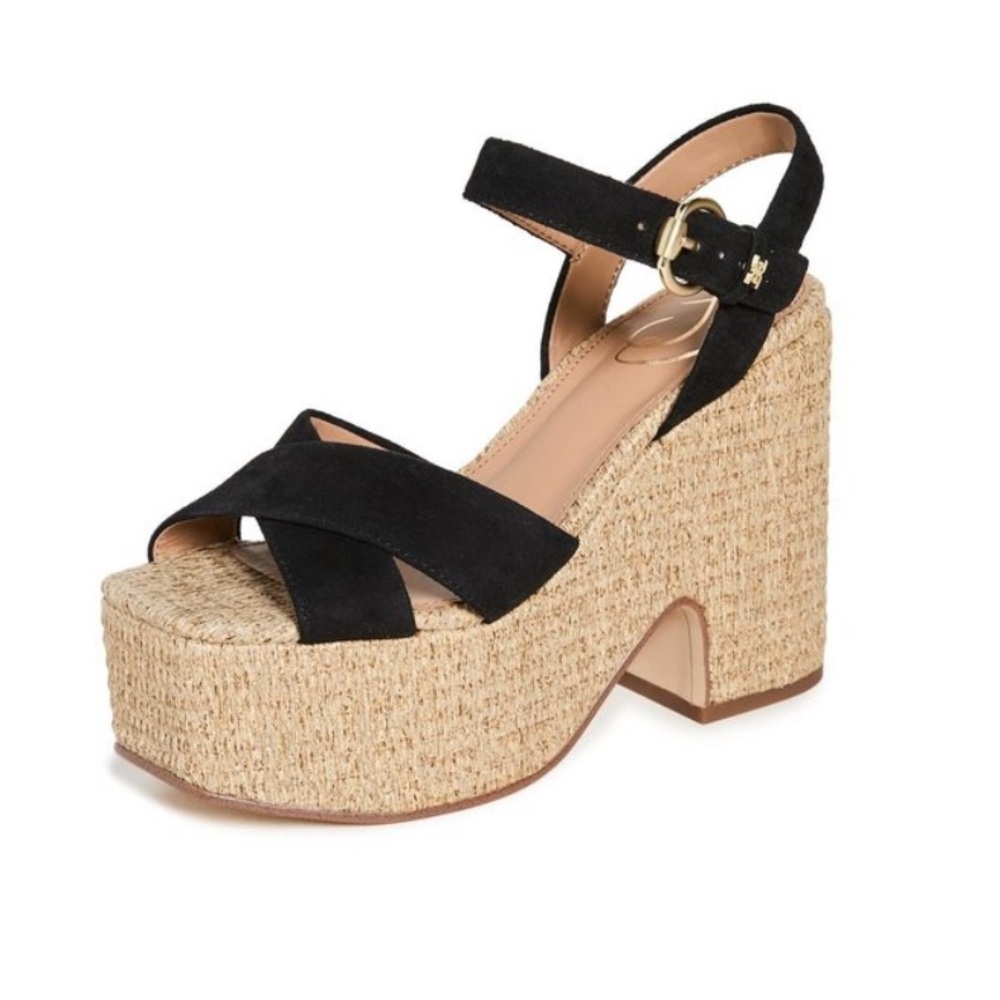 Sam Edelman Trianna 2 Black Size 6 Women’s Sandals Shoes